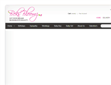 Tablet Screenshot of beksbloomz.com.au